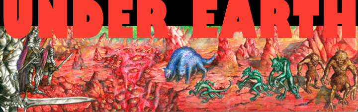 Ruin Mist: Under-Earth is an otherworldly realm that has blood-red skies, and no sun or moon.